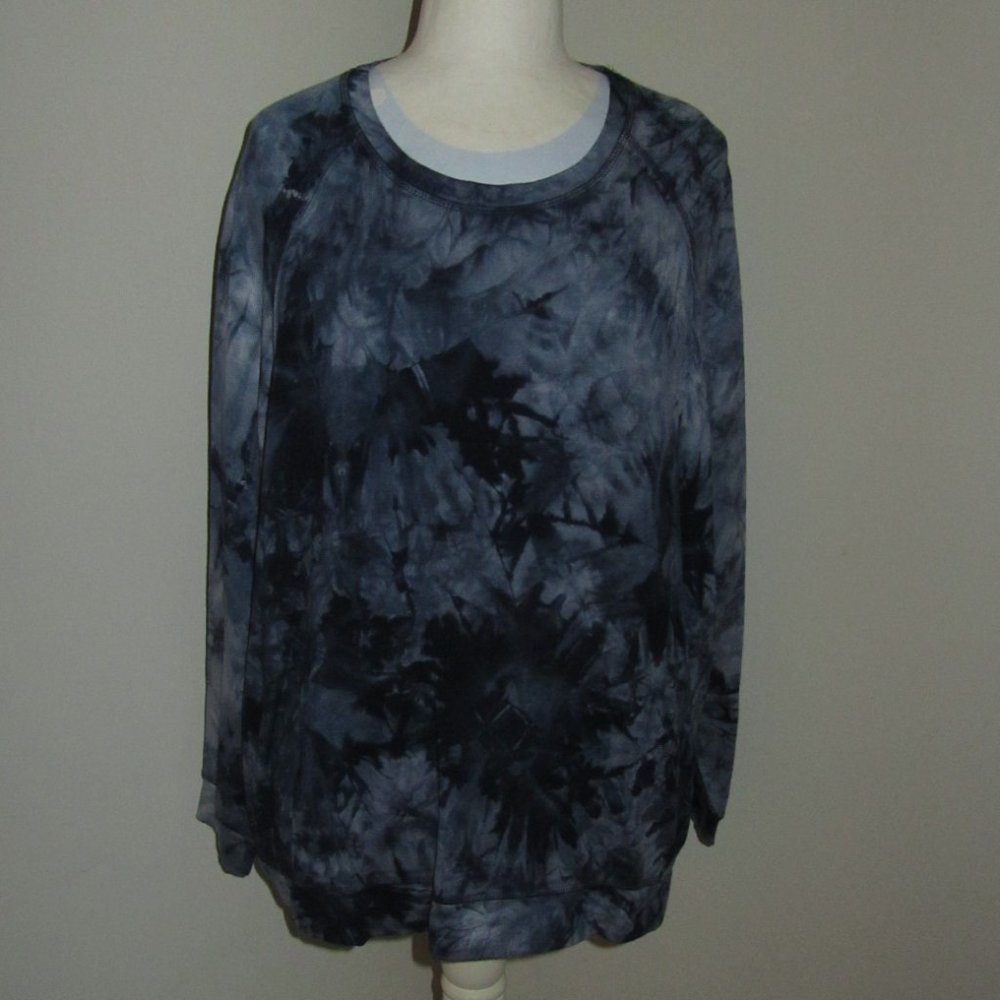 Women's Plus Size Super Soft Tie Dye Top Size 2X NWT by Brushed